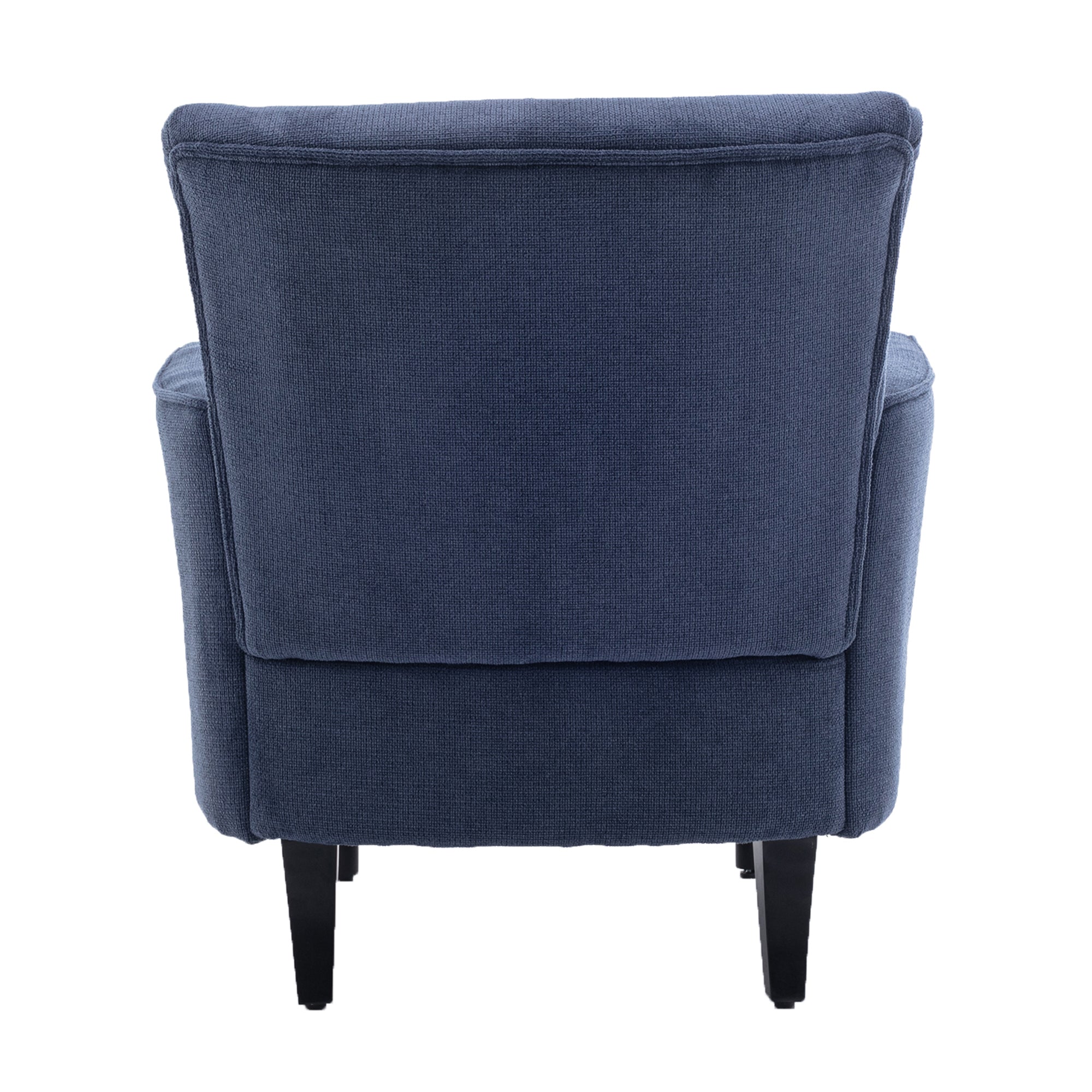 Olivia Blue Linen Accent Arm Chair